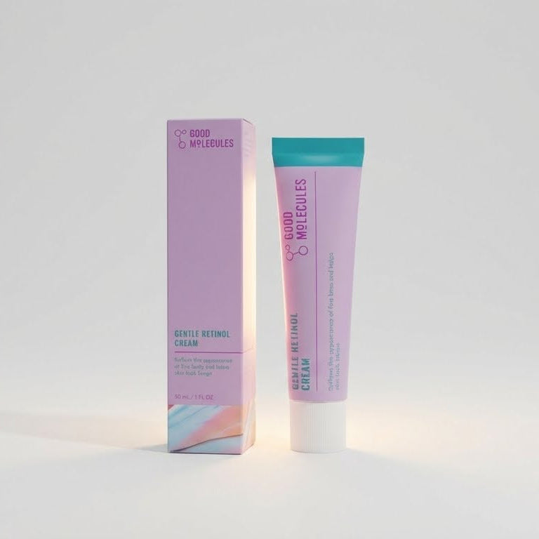 Gentle Retinol Cream - Night Cream with Retinol and Bakuchiol